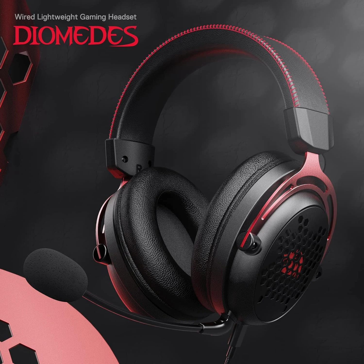 Redragon H386 Closed-Back Over-Ear Design