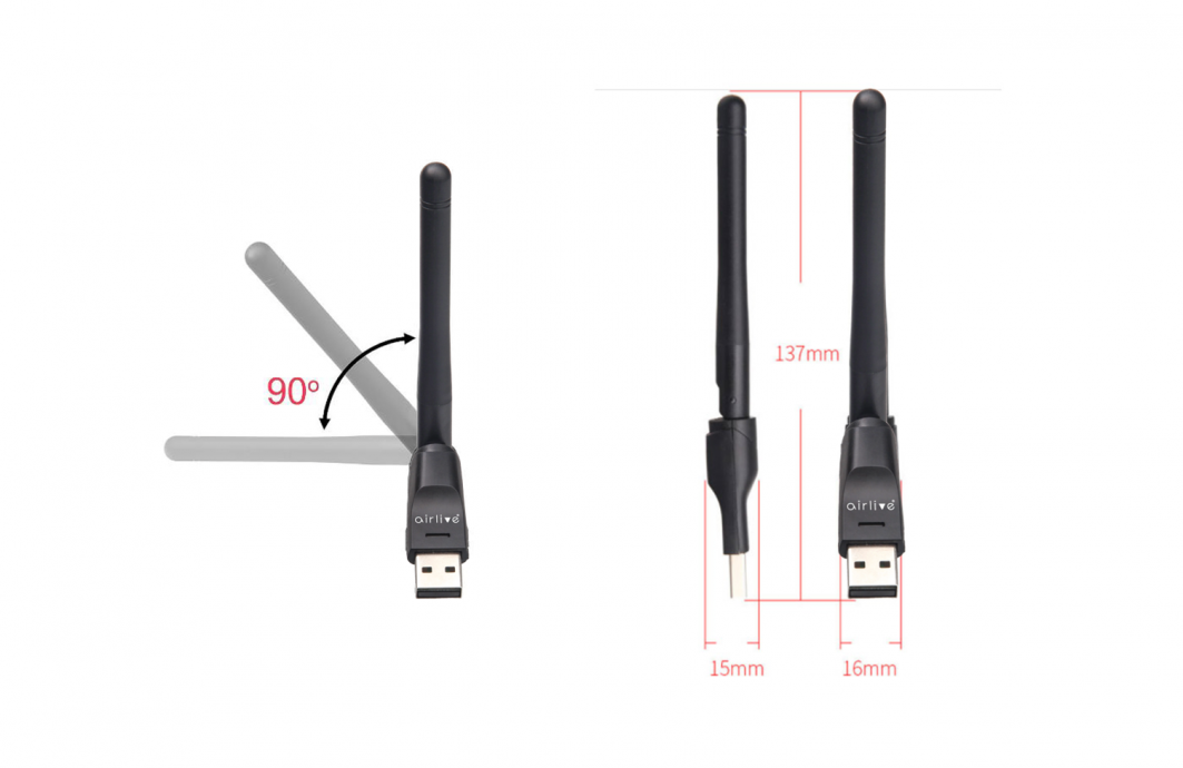 دونجل USB لاسلكي 2.4GHz