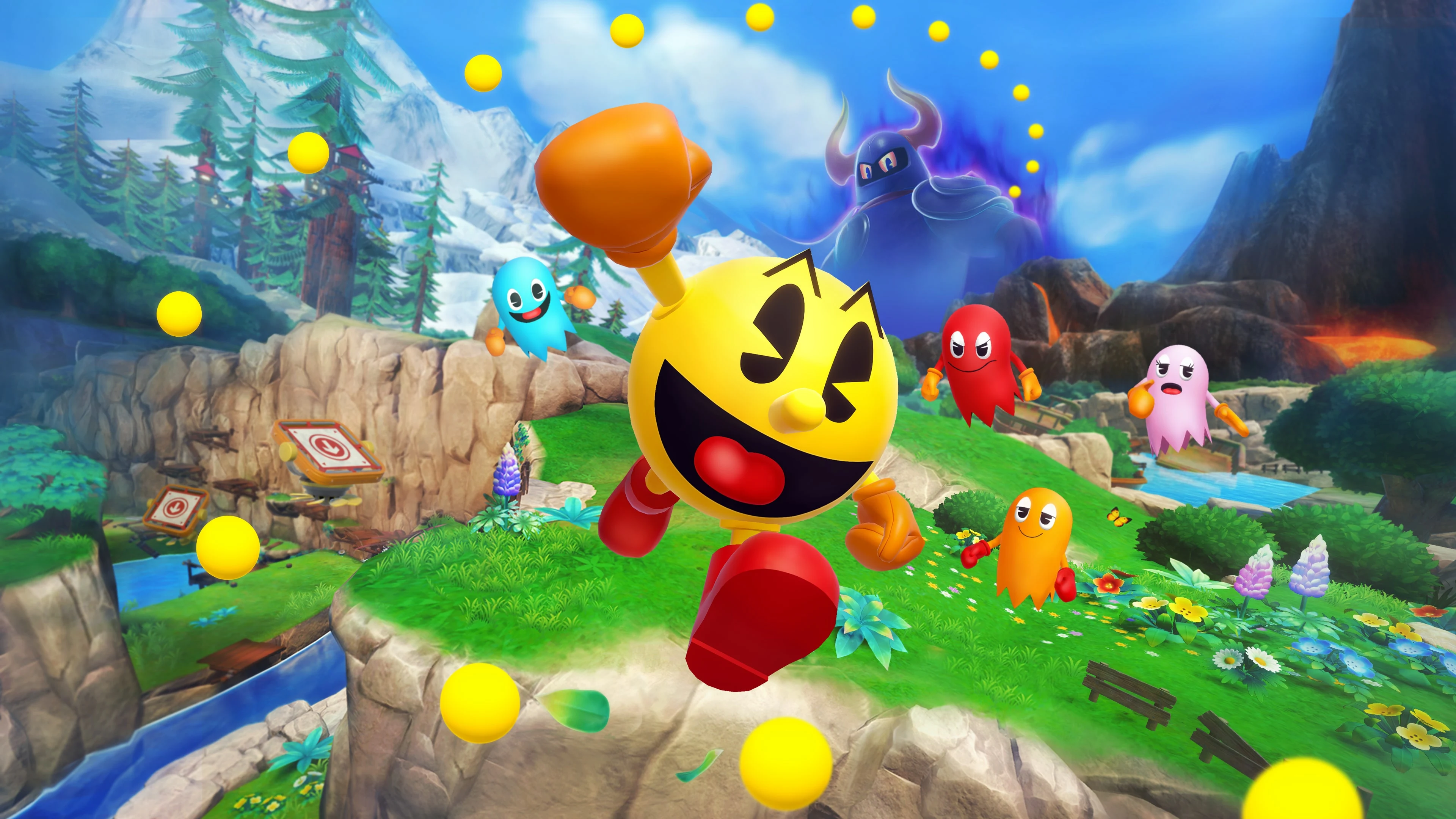 PAC-MAN WORLD 2 Re-PAC gameplay world