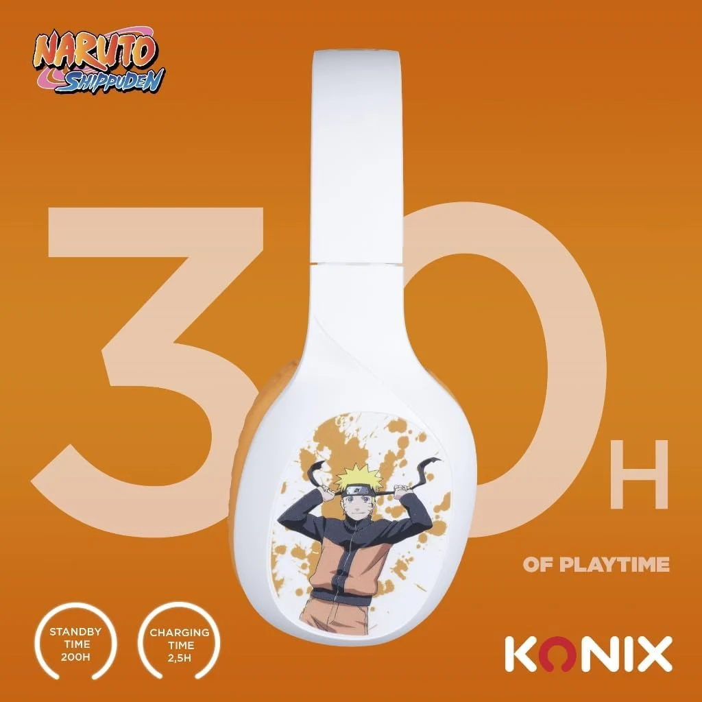 كونيكس Konix ناروتو Naruto سماعة ألعاب لاسلكية