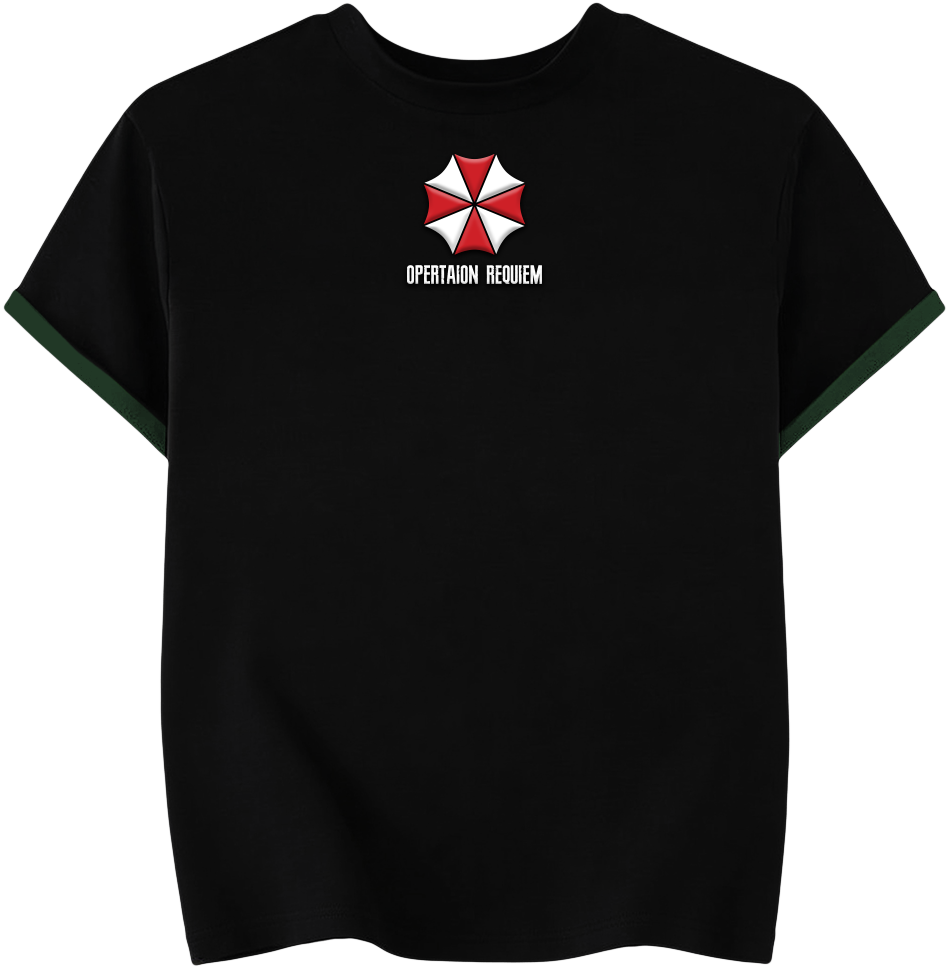 Umbrella Protocol – Resident Evil T-Shirt Back