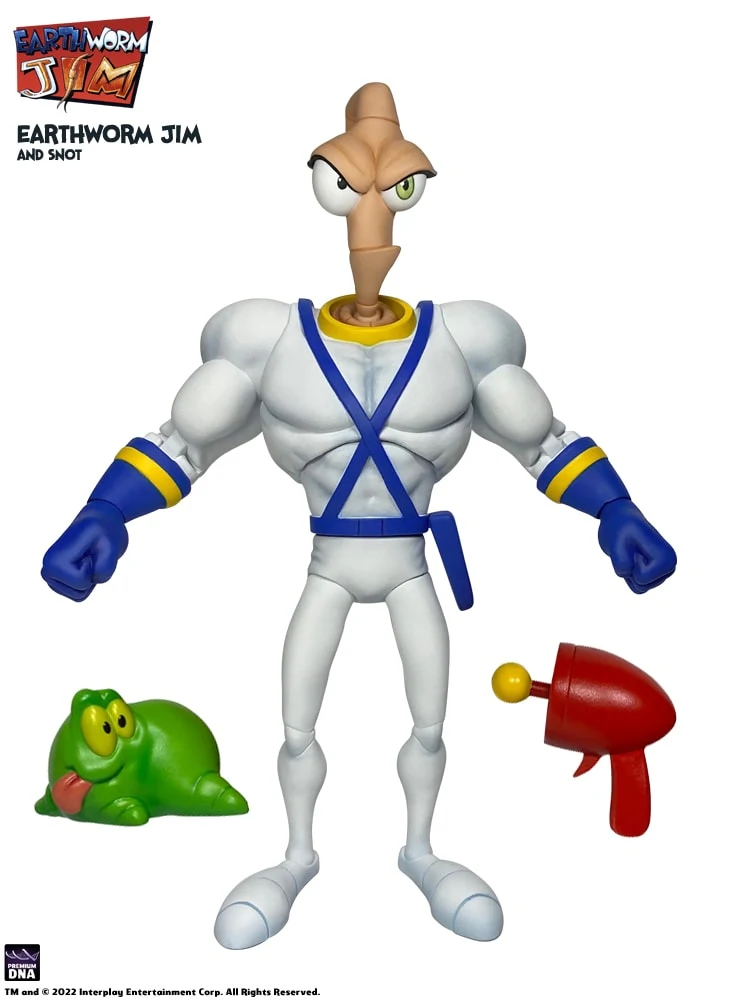 Earthworm Jim - تفاصيل خلفية