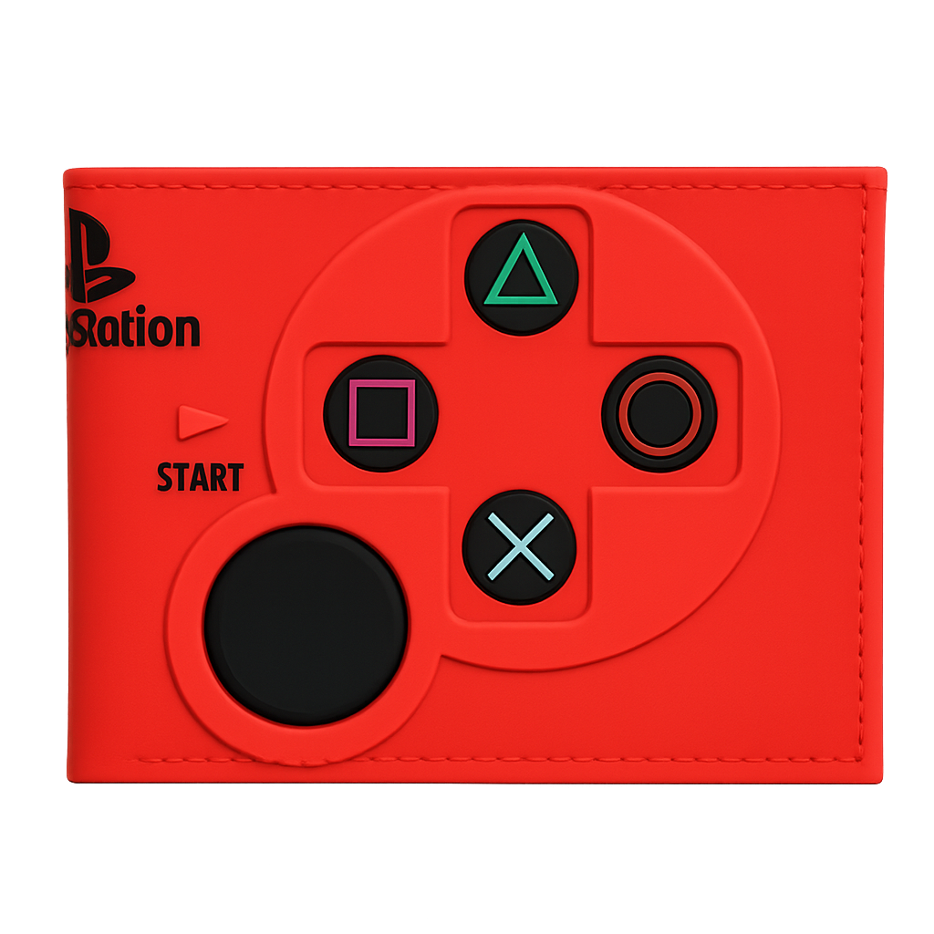 PlayStation Buttons Wallet - Red