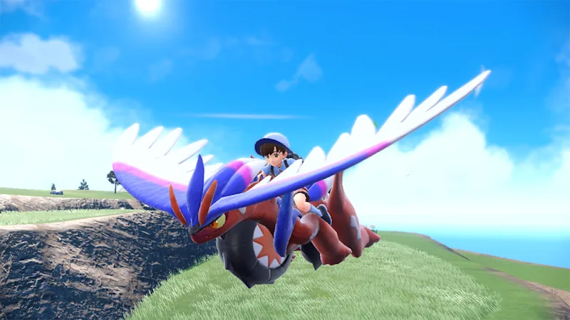 A screenshot of Pokémon Scarlet