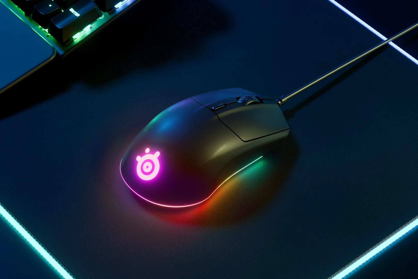 SteelSeries Rival 3 Wired Gaming Mouse - Black