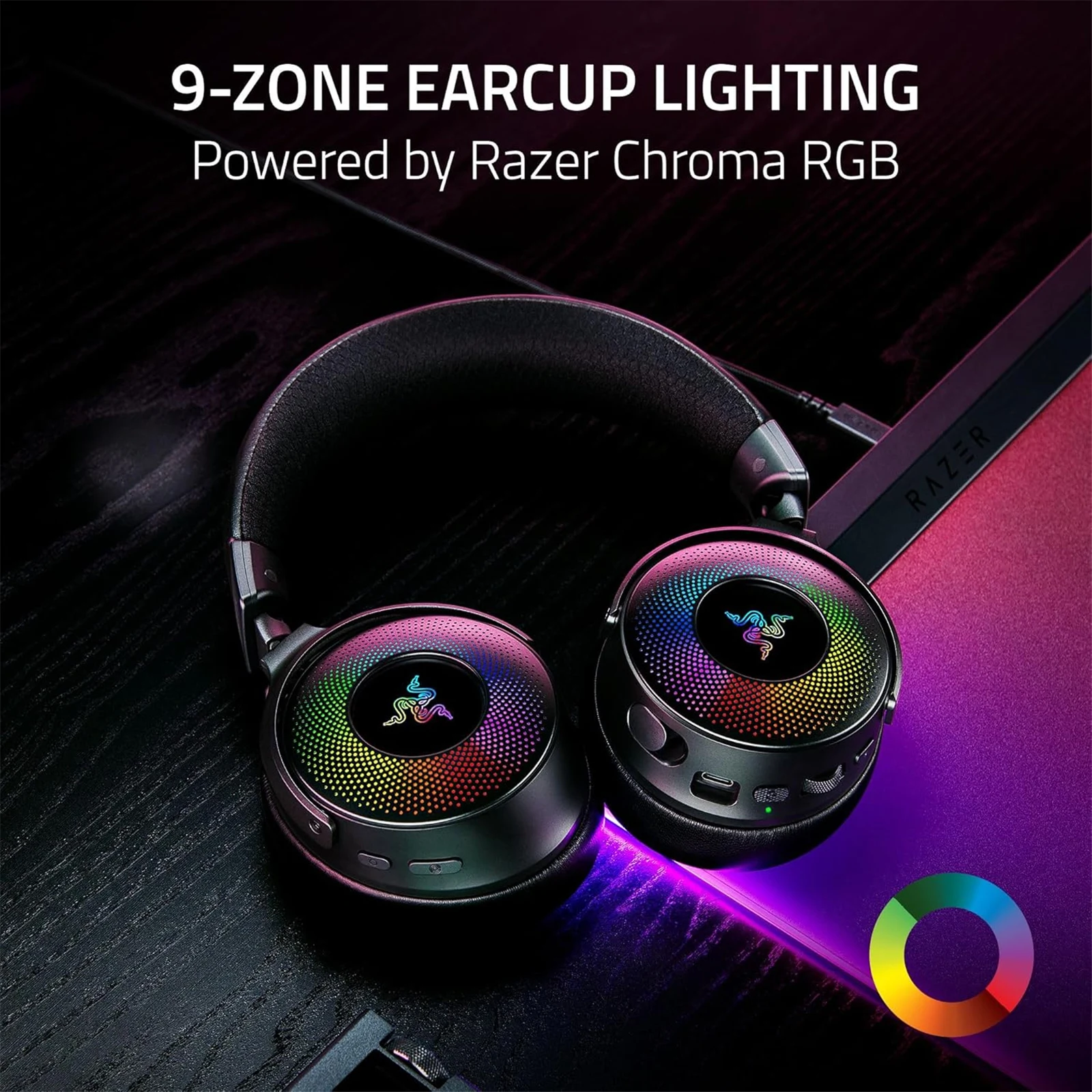 Razer Kraken V4 Pro Wireless Gaming Headset – Black