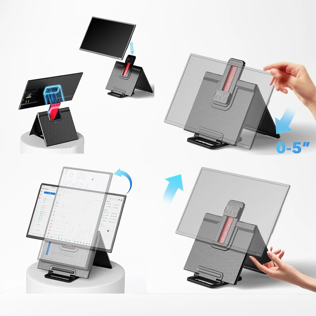 تصميم V2COM D1 المحمول متعدد الوضعيات