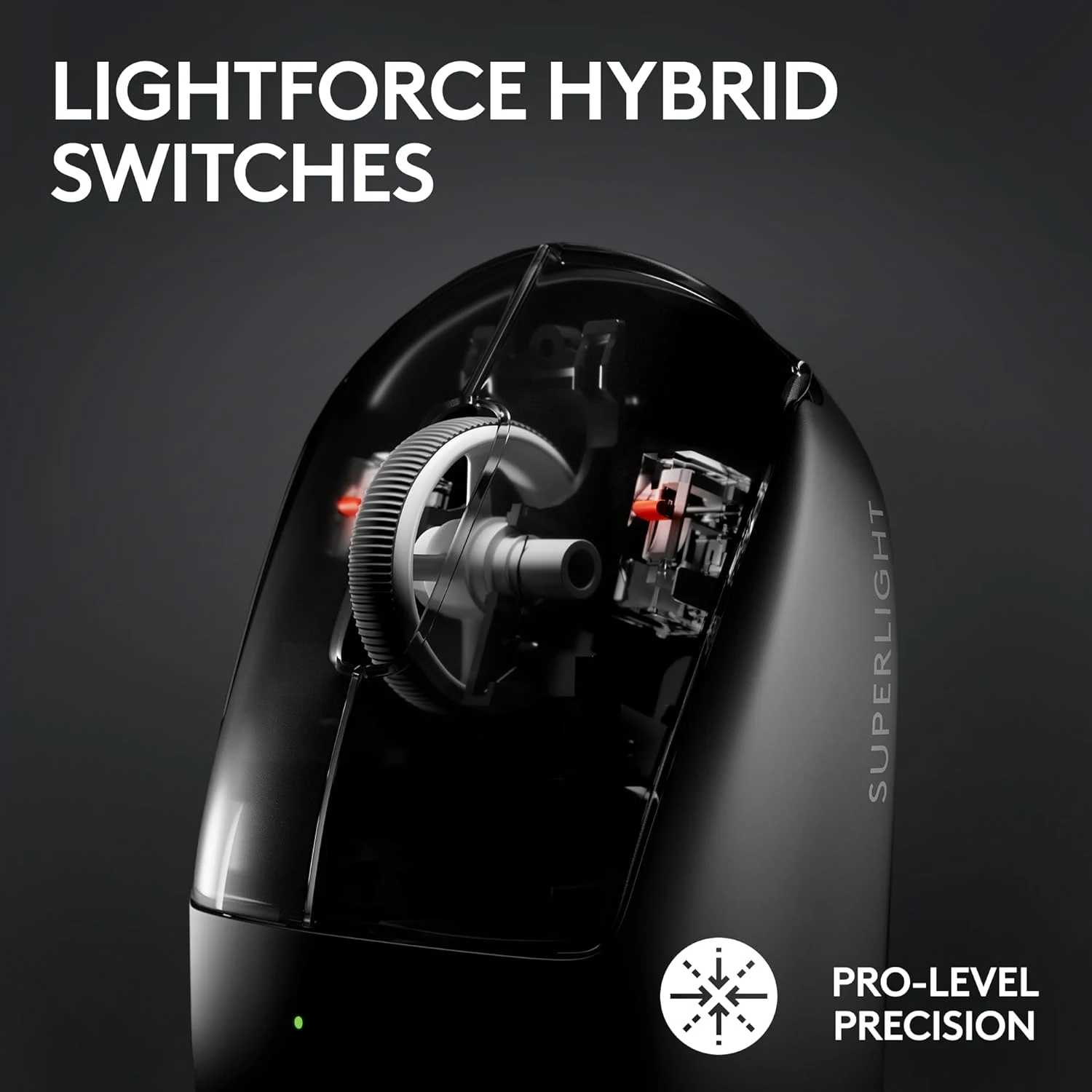 Logitech Pro X Superlight Wireless Gaming Mouse - Black