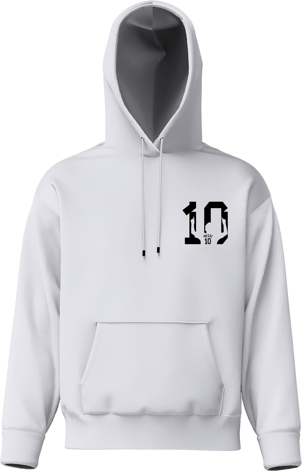 Legend of 10 – Messi Hoodie Front