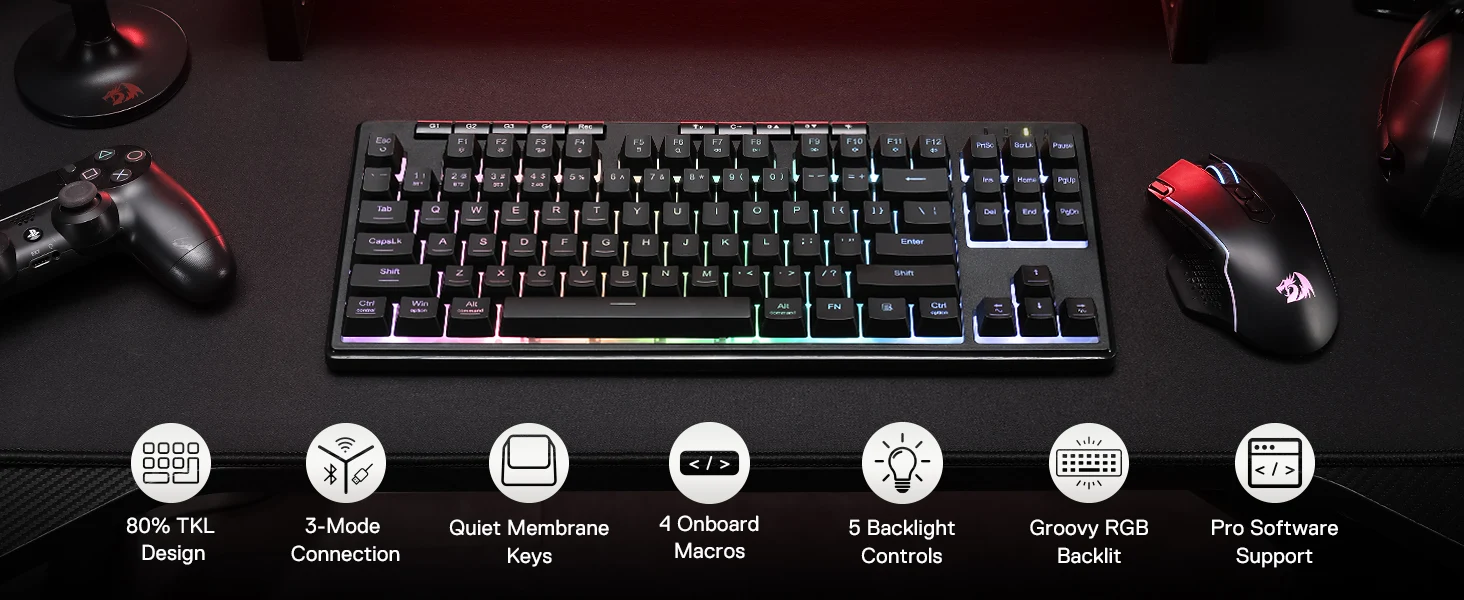Redragon SHIVA K516 PRO TKL Keyboard