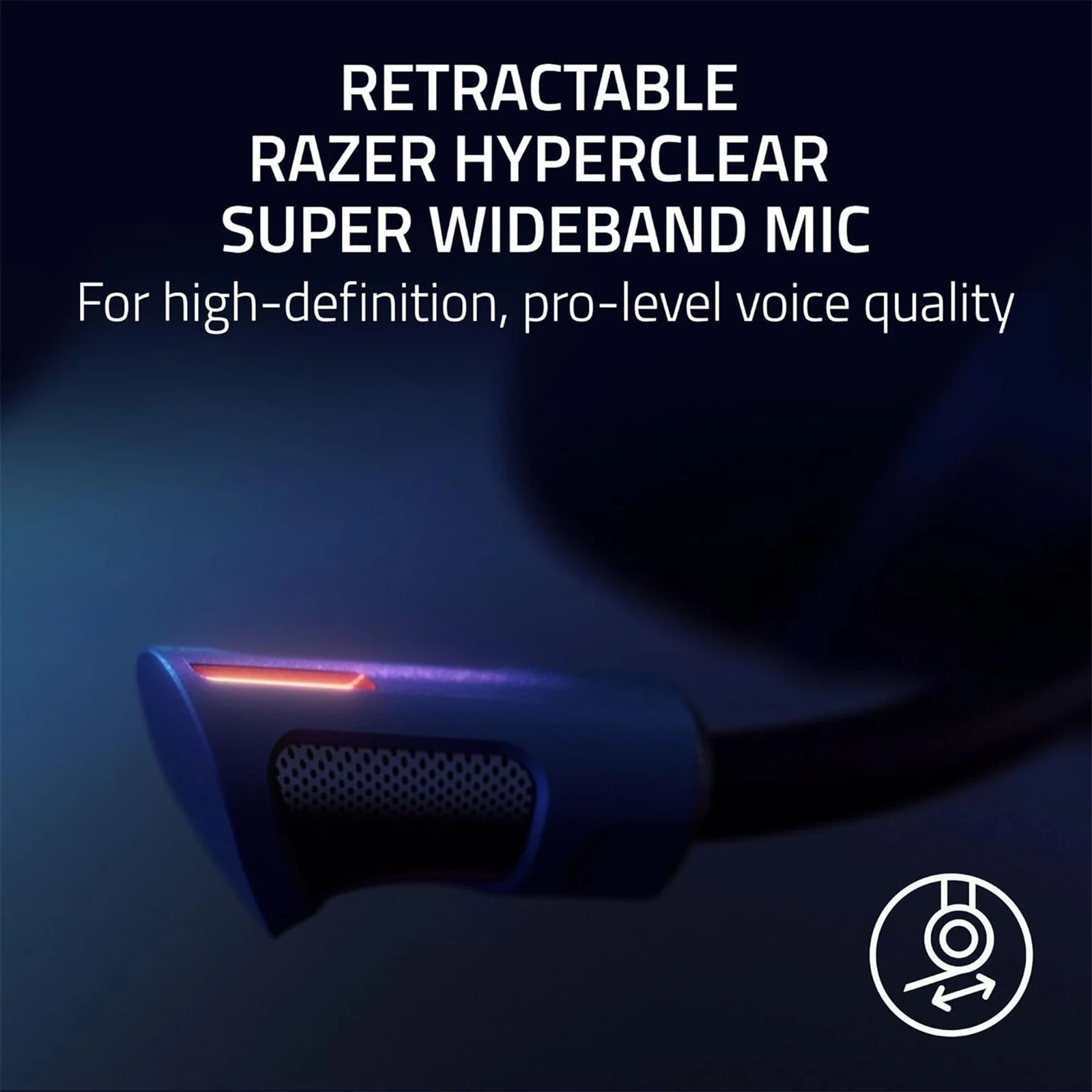 Razer Kraken V4 Pro Wireless Gaming Headset – Black