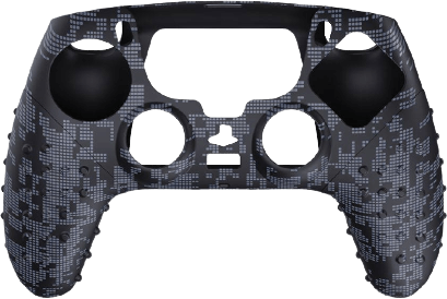 Spark Fox Silicone Cover with Analog Grips for PS5 DualSense Controller (Grip Pack) - Black