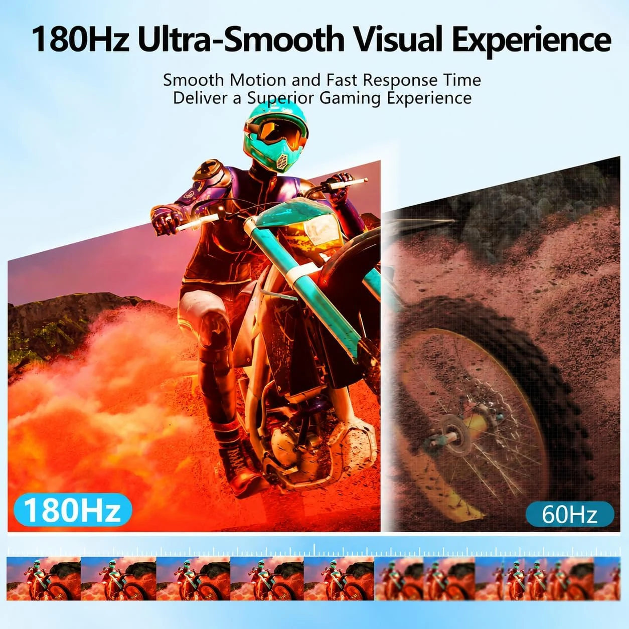 معدل تحديث 180Hz في شاشة V2COM D1