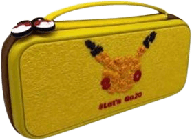 Pokemon Travel Case for Nintendo Switch Deluxe Travel - Yellow
