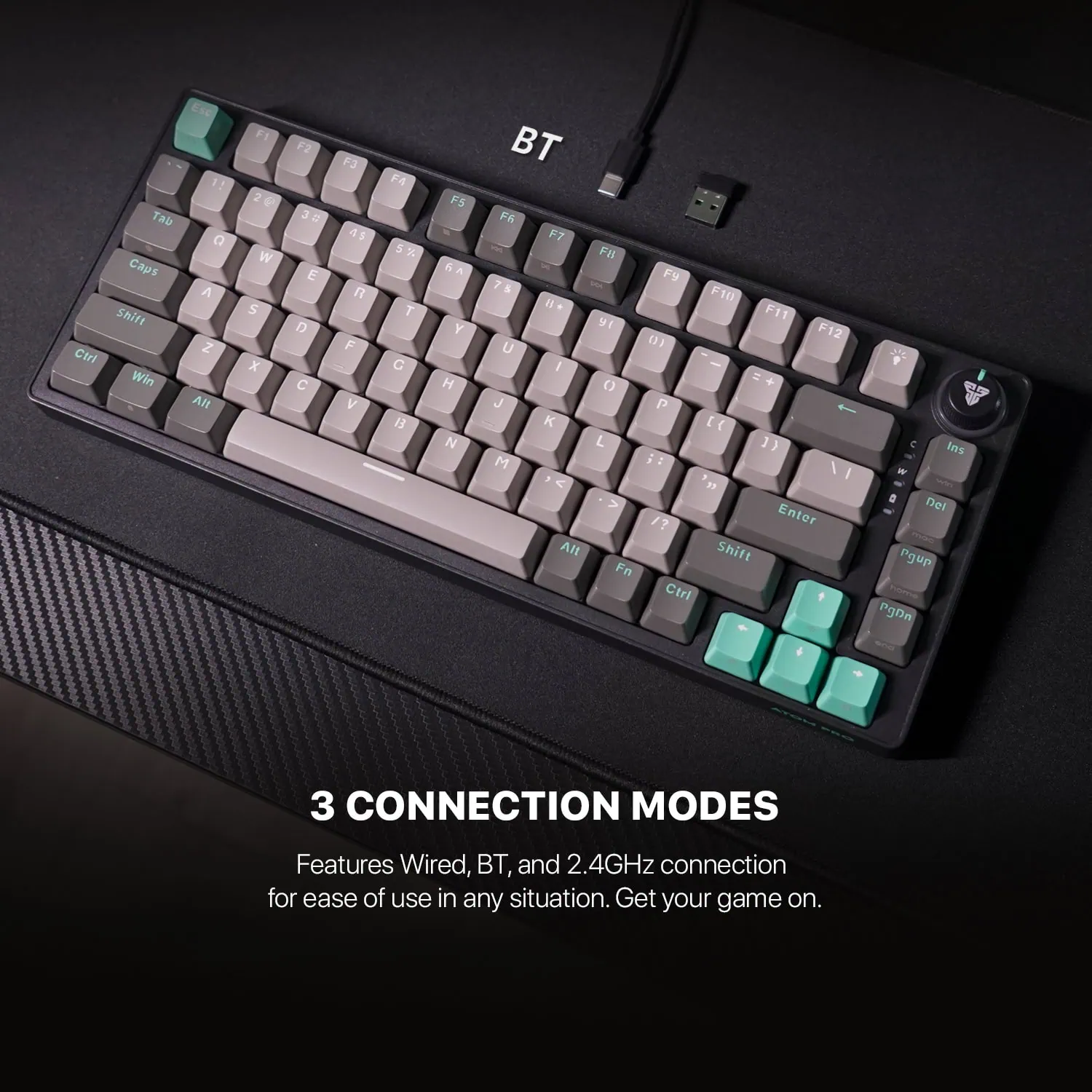 فانتك ATOM PRO83 MK913 ميركوري – أسود (سويتش أحمر)