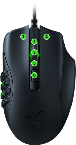 Razer Naga X Wired Gaming Mouse
