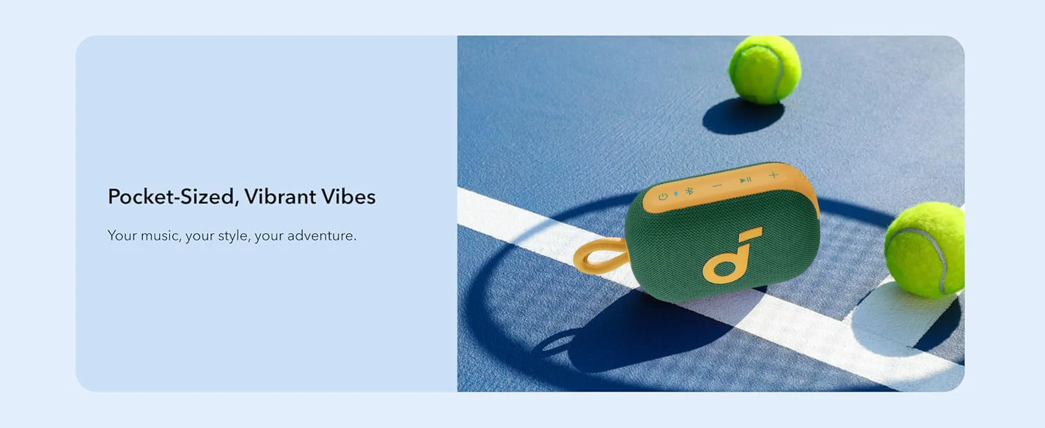 Anker Soundcore Select 4 Go Bluetooth speaker - Green/Yellow