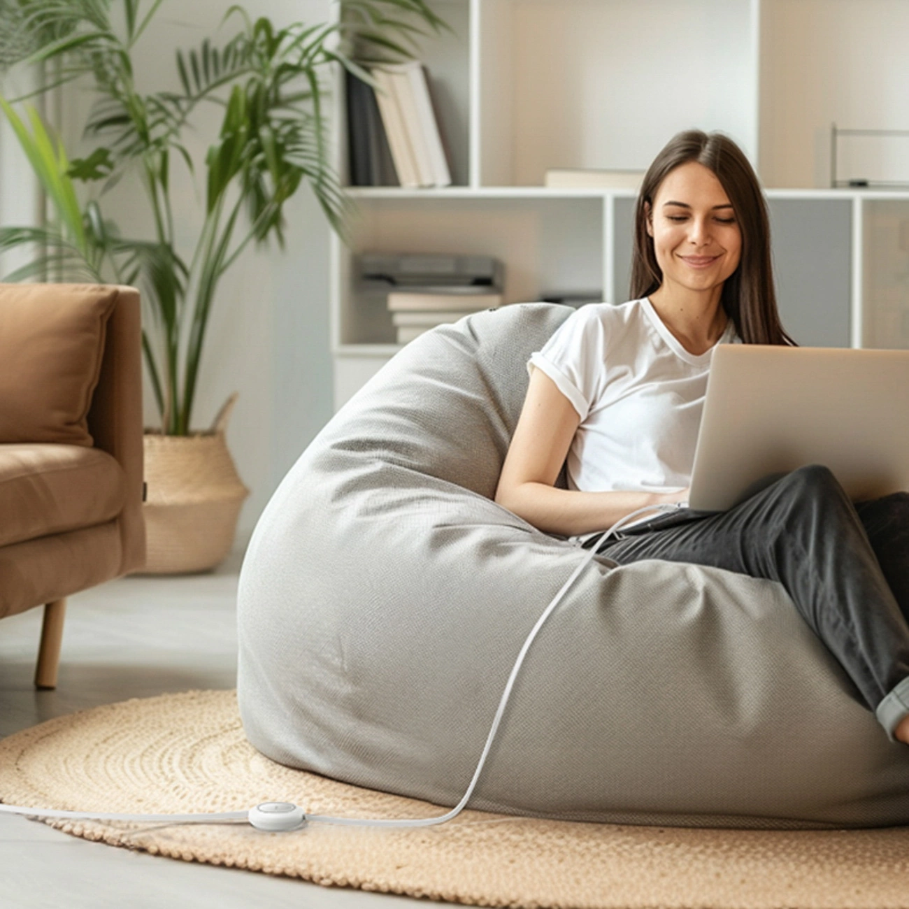 Baseus Free2Pull Mini Retractable USB-C to USB-C 100W - 2M - White