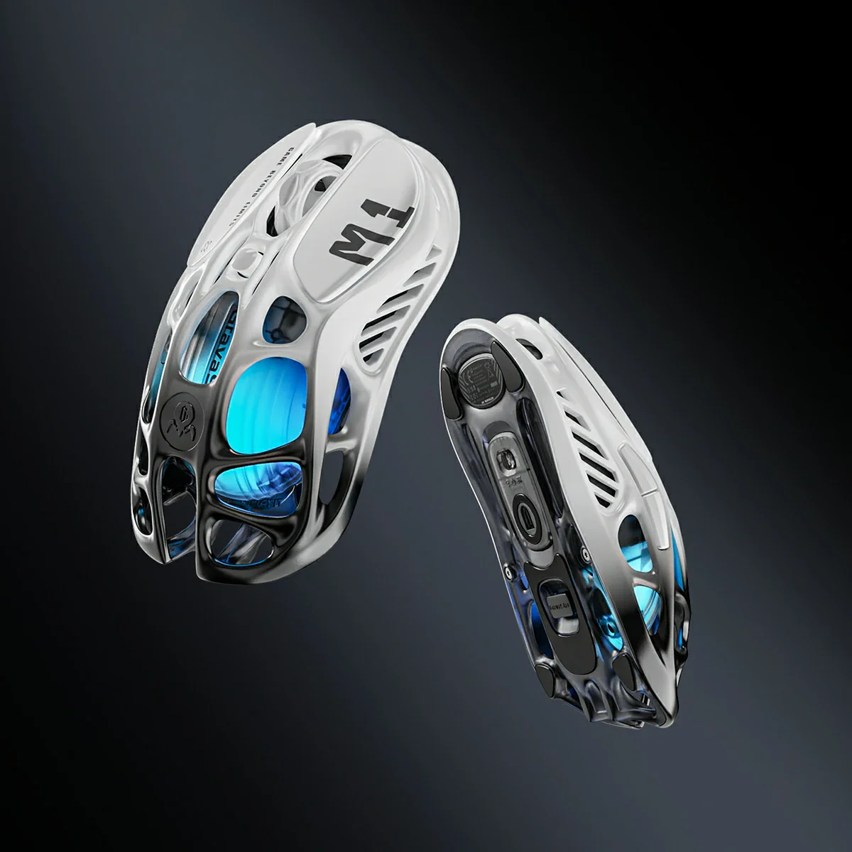 GravaStar Mercury M1 Pro Wireless Gaming Mouse - Gradient Black