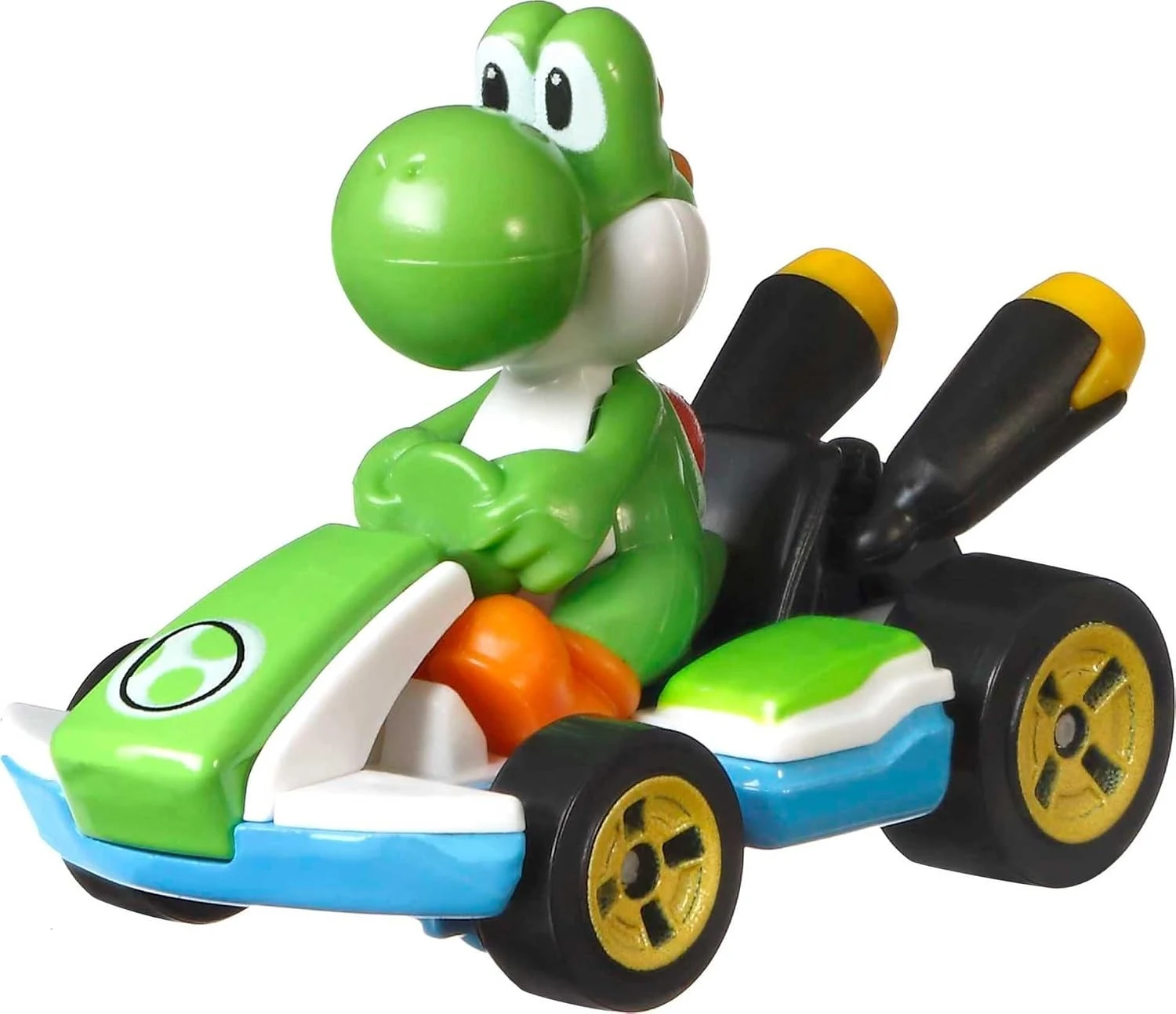 عربة Yoshi على مسارات Hot Wheels