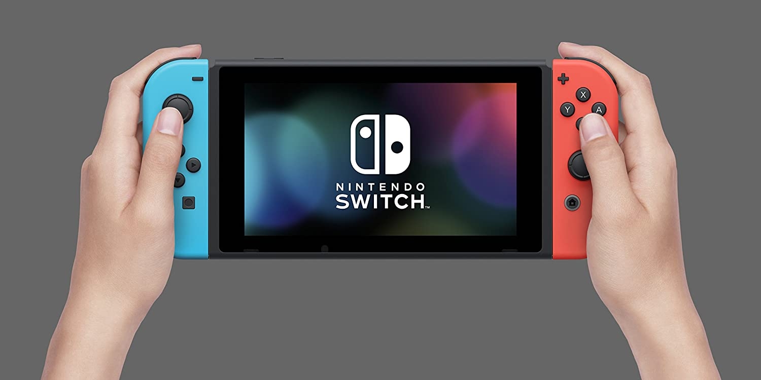 Nintendo Switch Console - Neon Red & Blue V1