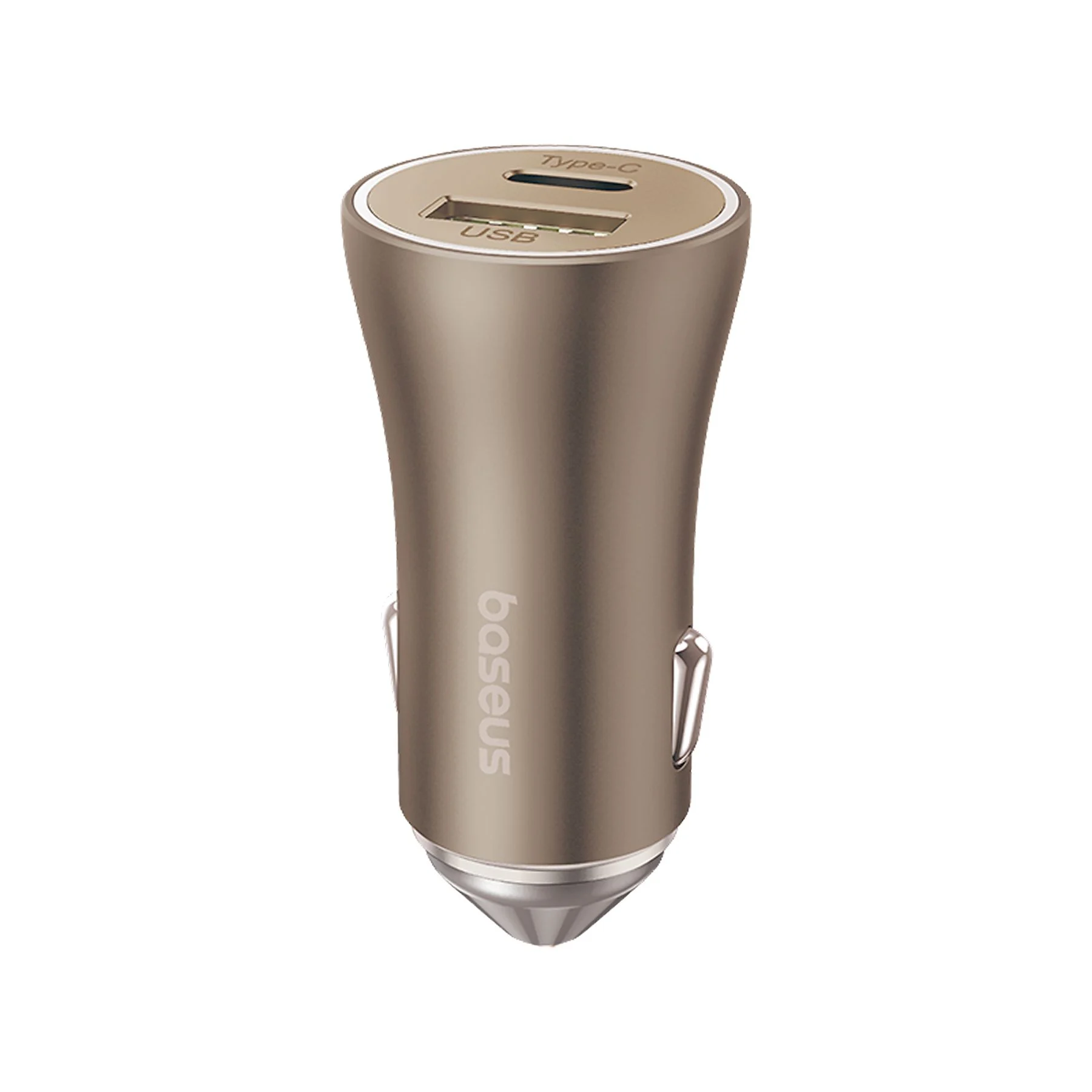 Baseus PrimeTrip VP1 60W Car Charger USB-A + USB-C - Stellar Gold