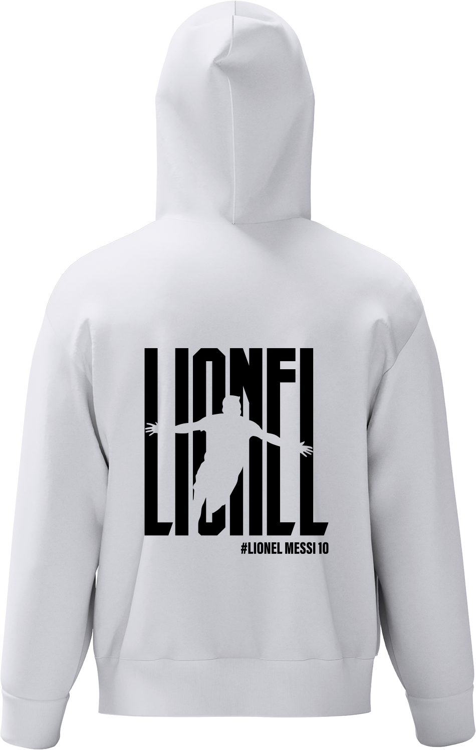 Legend of 10 – Messi Hoodie Back