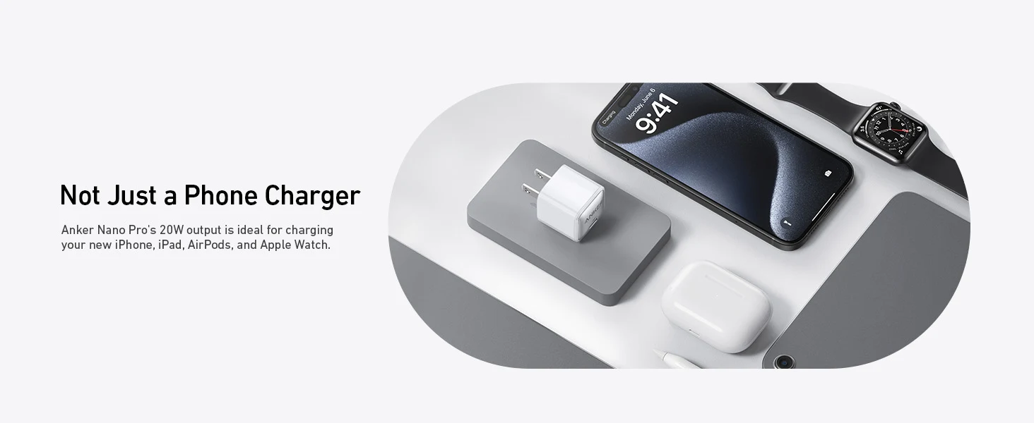 Anker 511 Charger USB-C (Nano Pro) - 20W - White