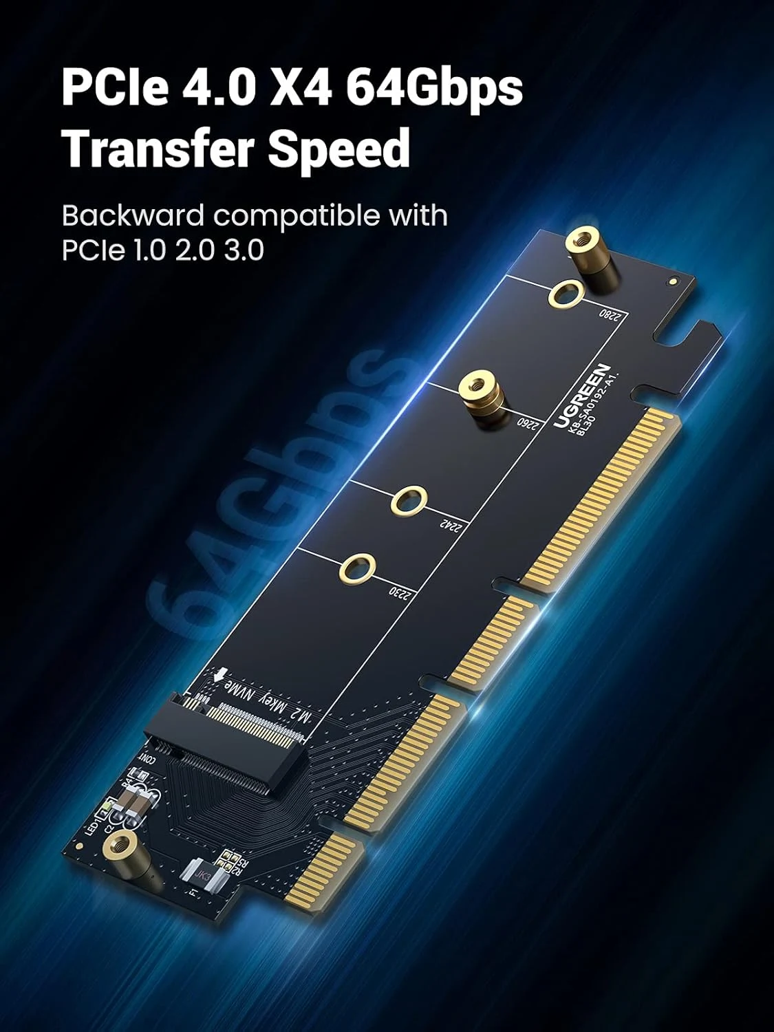 UGREEN PCIe 4.0 to M.2 NVMe Expansion Card