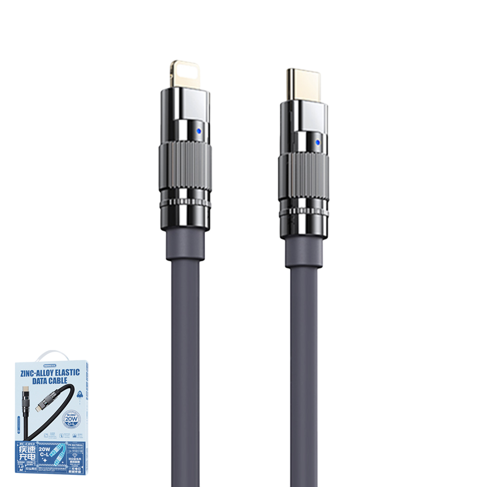 REMAX RC-C053 20W Fast Charging Cable USB-C to Lightning 1.2M - Black