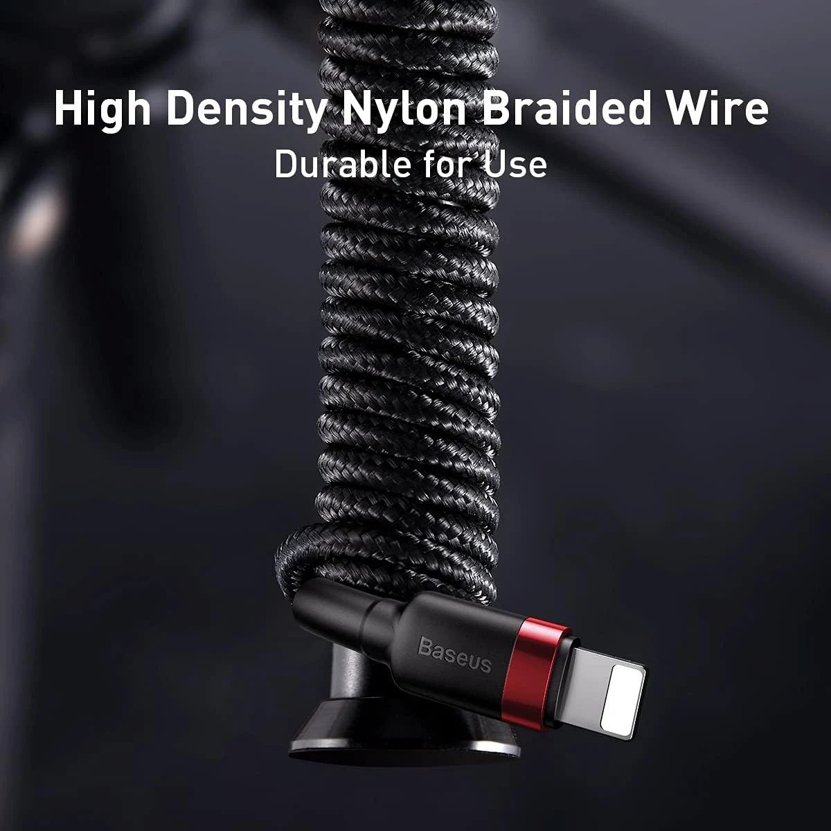 Baseus Dura USB-C to Lightning Cable 20W - 1M - Red/Black