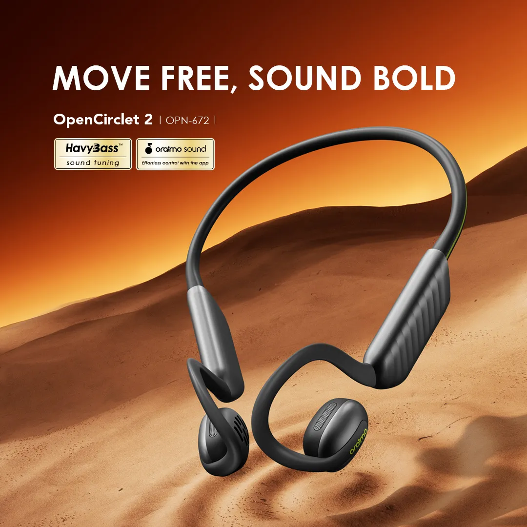 Oraimo OPN-672 OpenCirclet 2 Graphite Grey Open-Ear Headphones