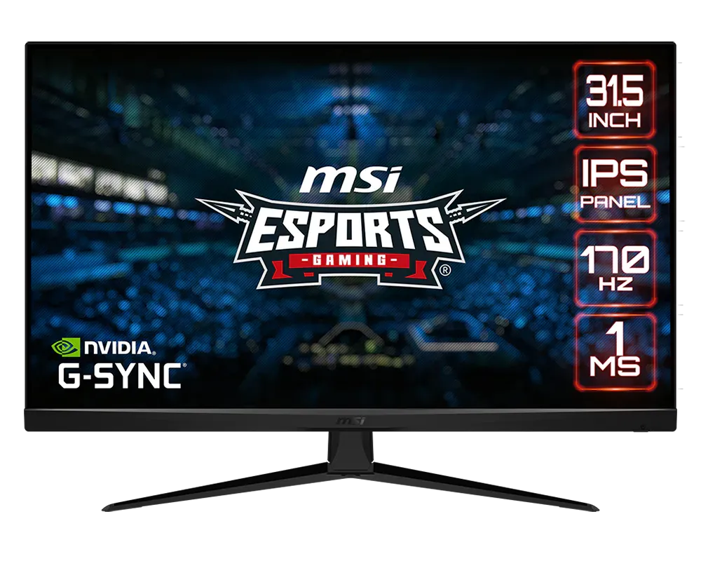 MSI G321Q – 31.5" WQHD 170Hz IPS Gaming Monitor