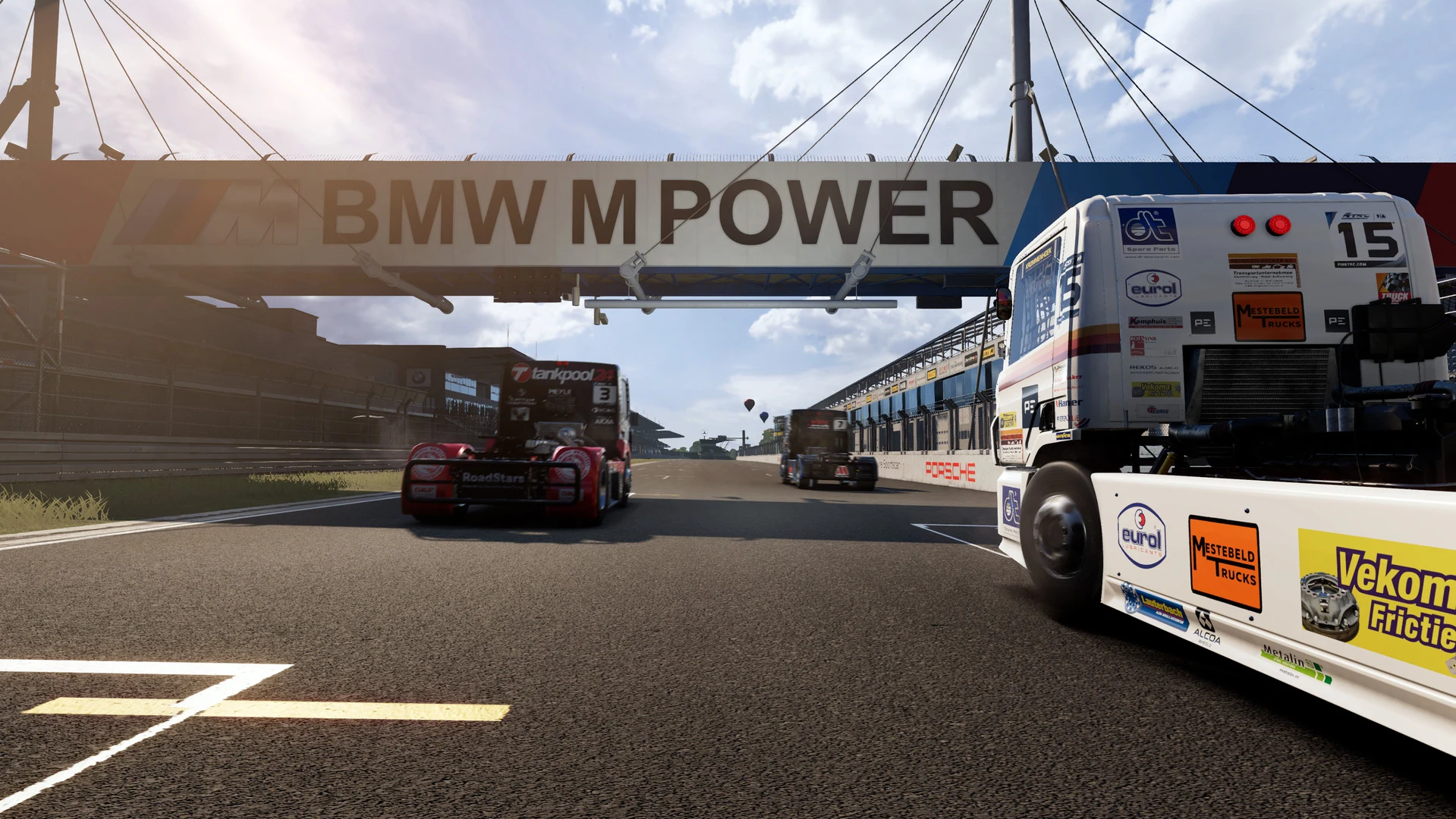 حرارة الفرامل واستراتيجية السباق في Truck Racing Championship