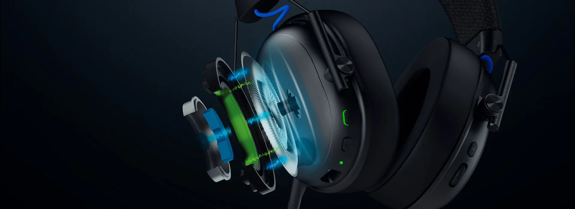 Razer BlackShark V3 for PlayStation Wireless Esports Gaming Headset - Black