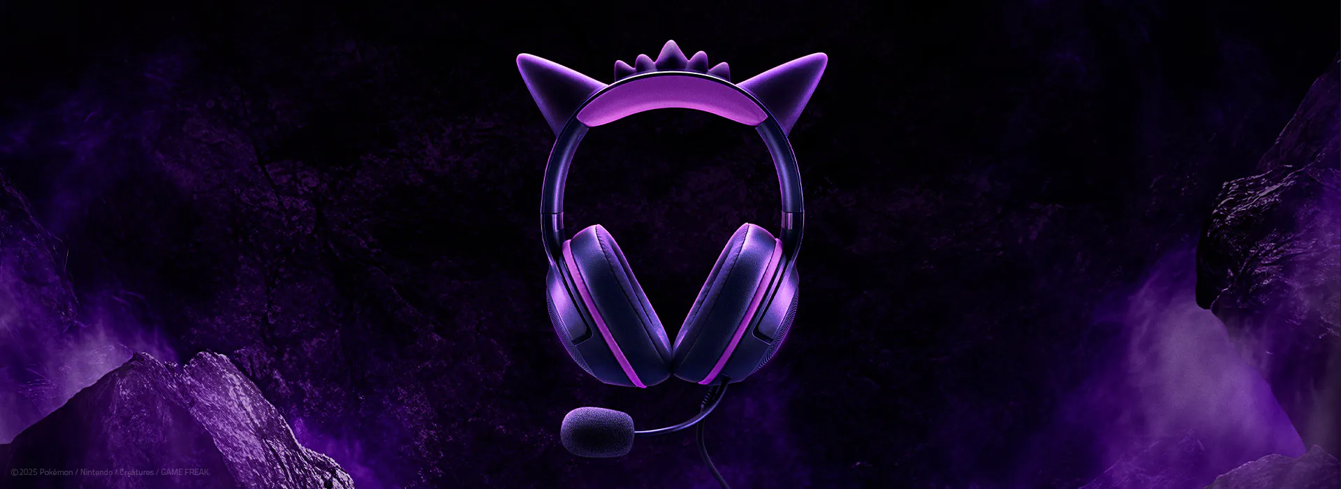 Razer Kraken Kitty V2 - Gengar Edition wired Gaming Headset