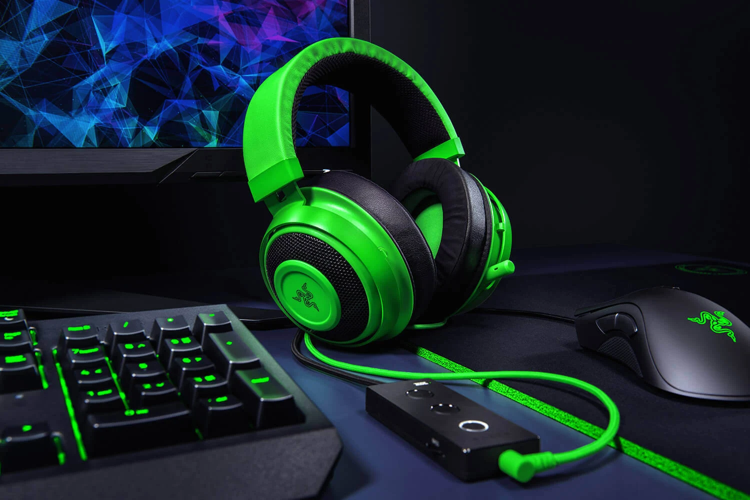 Razer Kraken Tournament Edition Wired Gaming Headset - Green