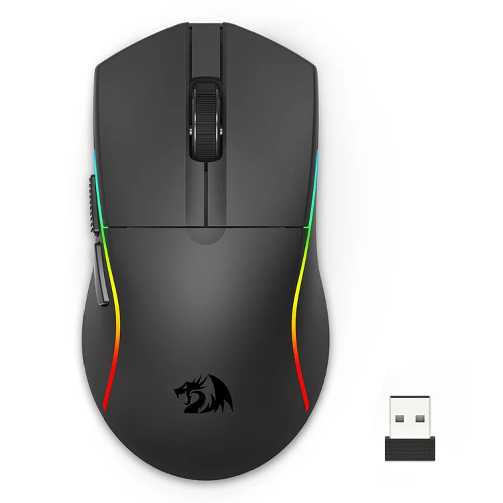 Redragon M816-STD RGB Wireless Gaming Mouse Black