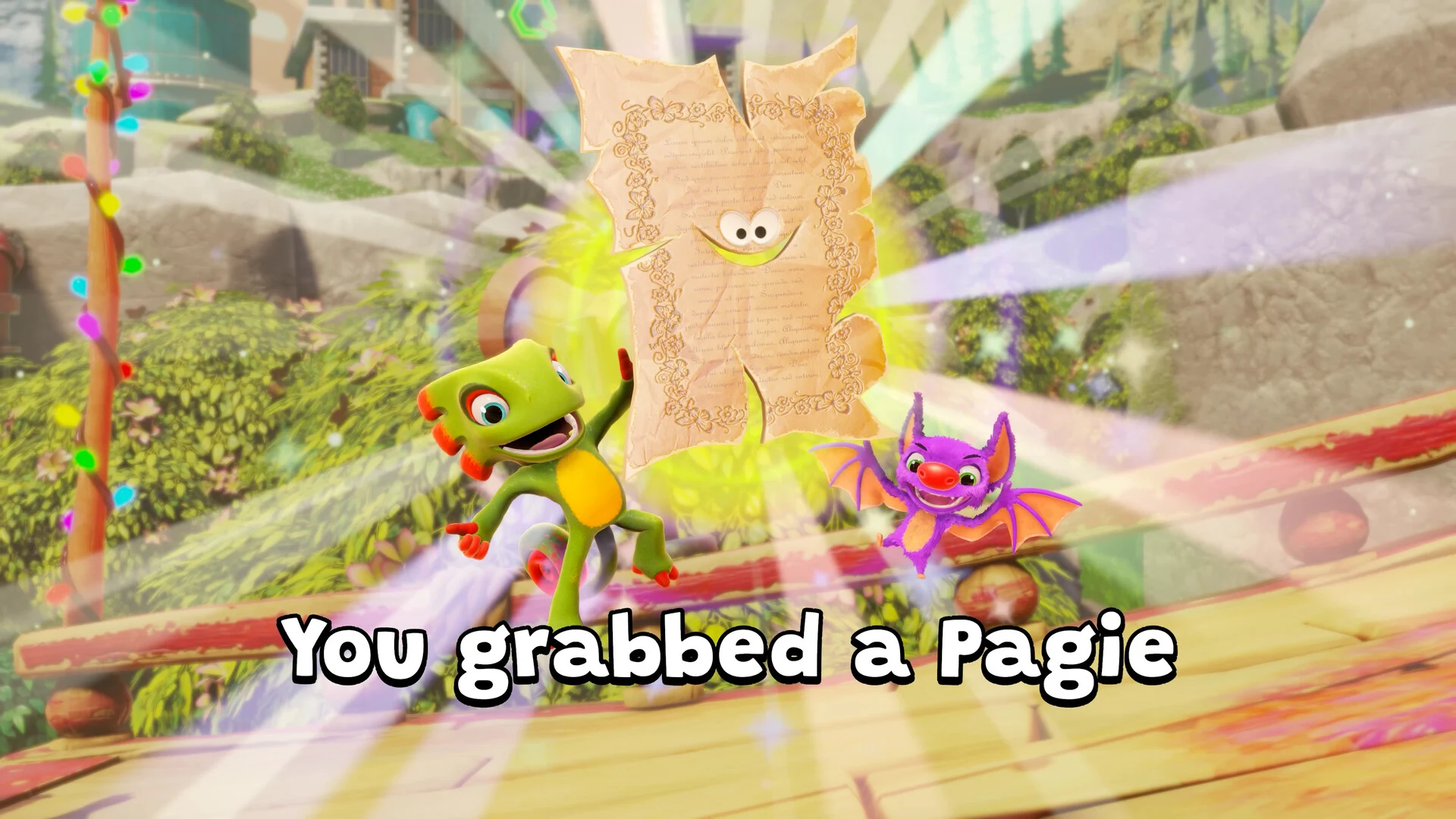 Yooka-Replaylee platforming action