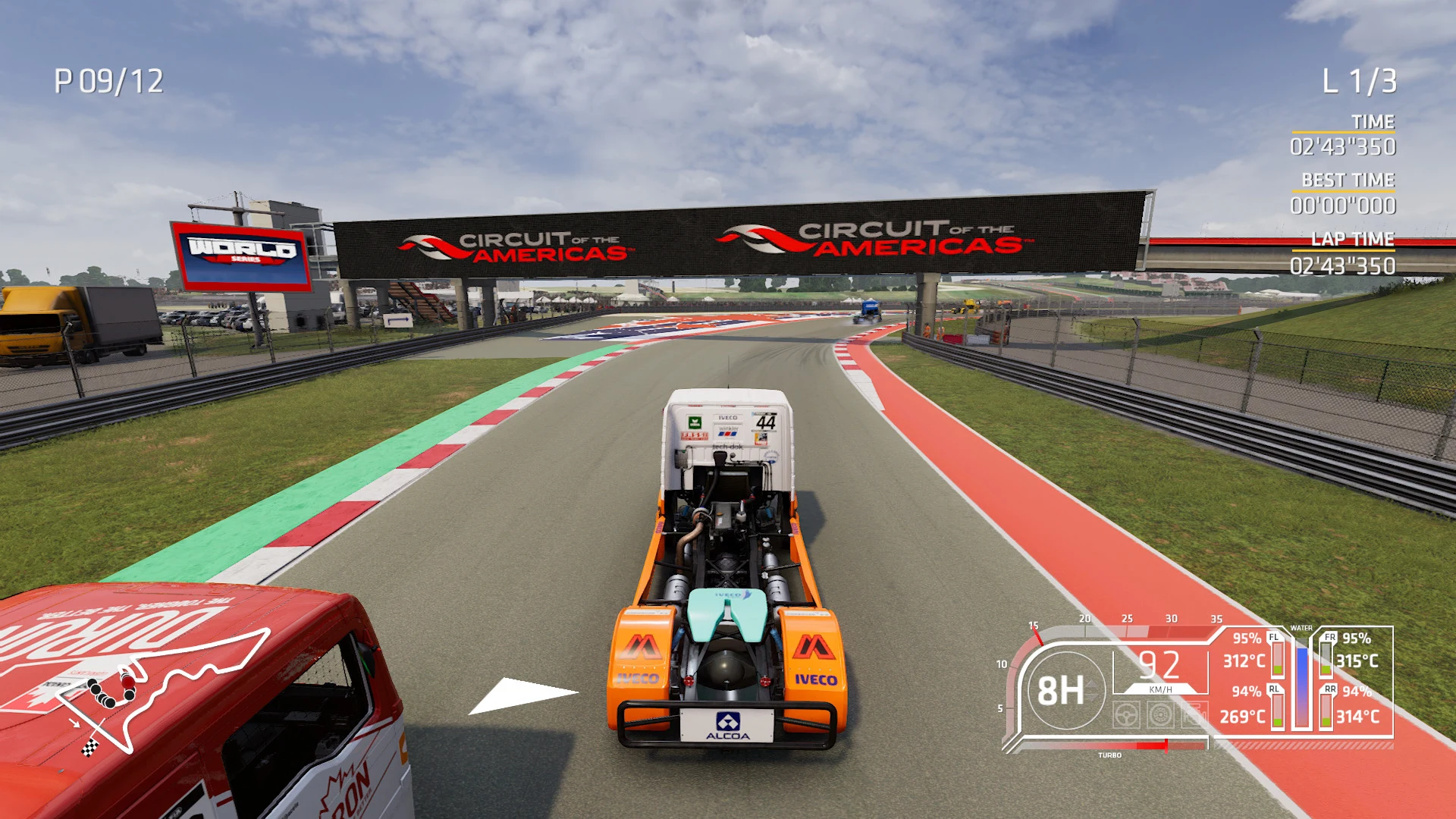 حلبات Truck Racing Championship