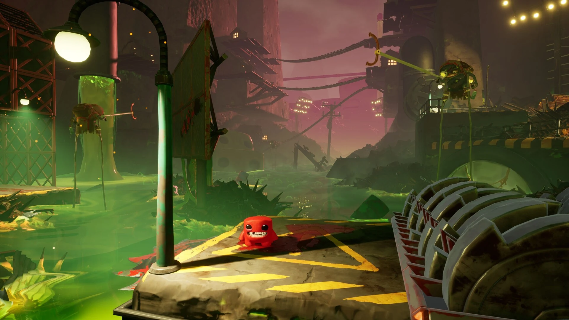 Super Meat Boy 3D Dark World levels