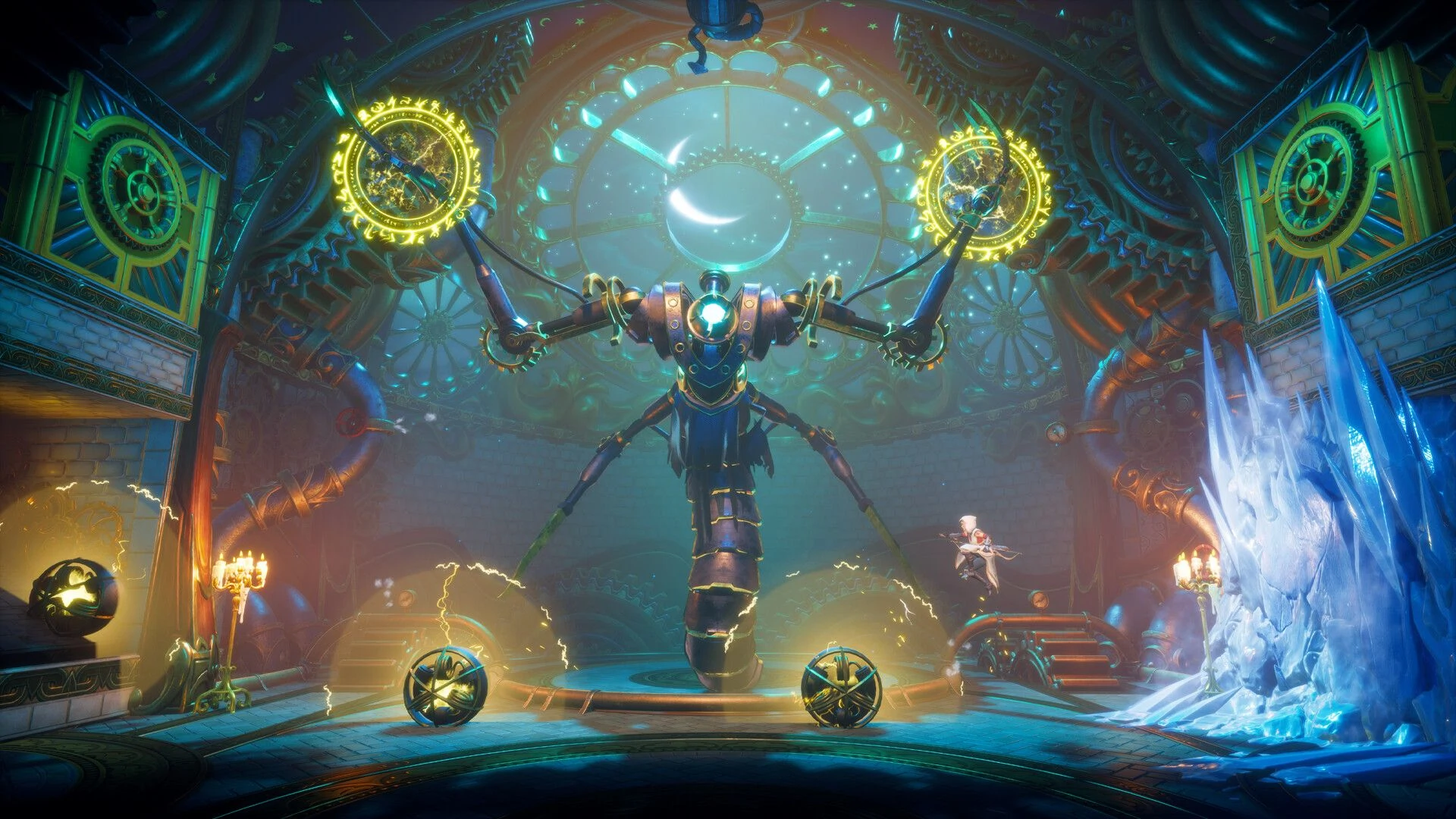 Trine 5 A Clockwork Conspiracy PS5 closing visual