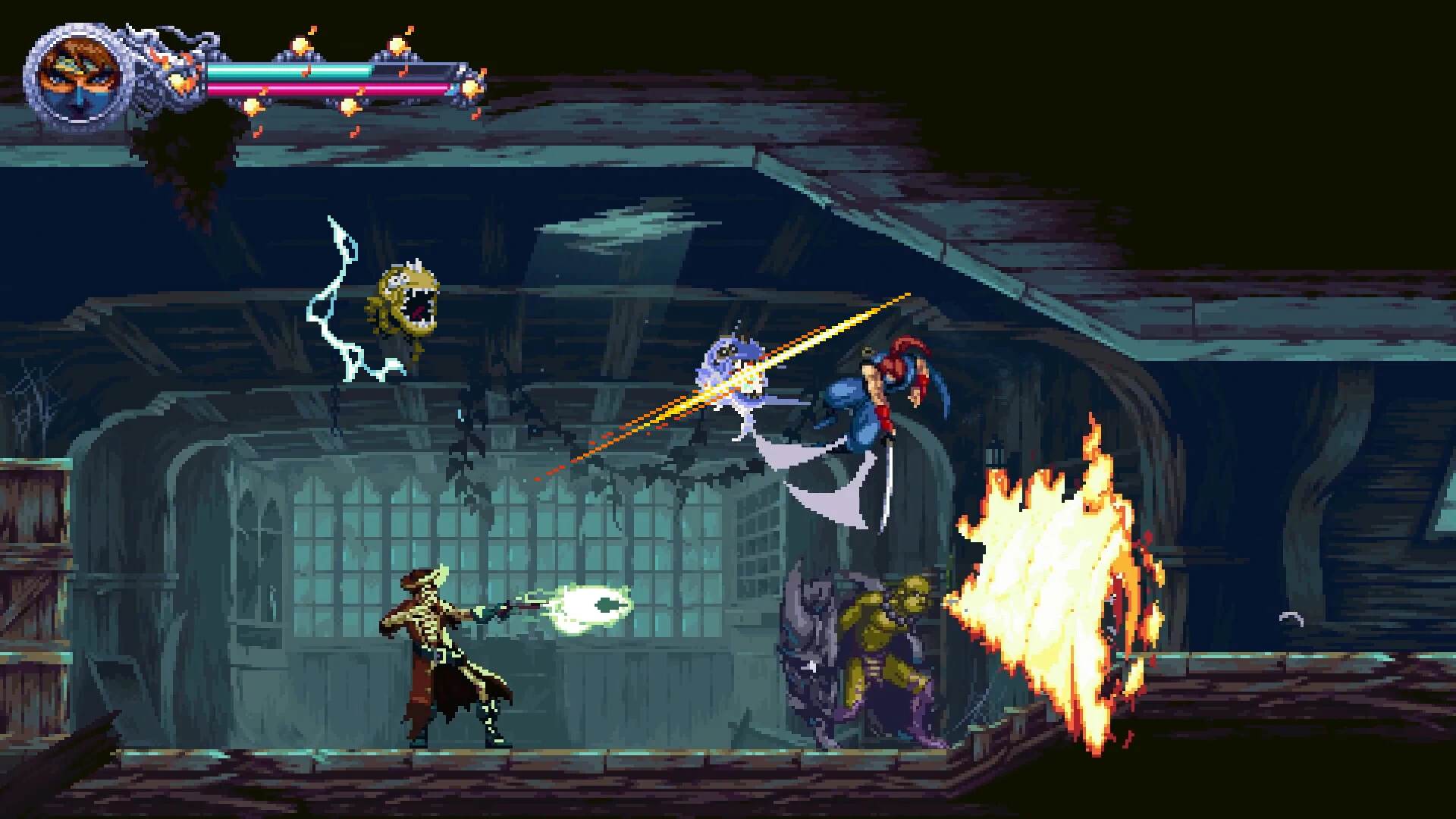 Ninja Gaiden: Ragebound – مواجهة زعيم