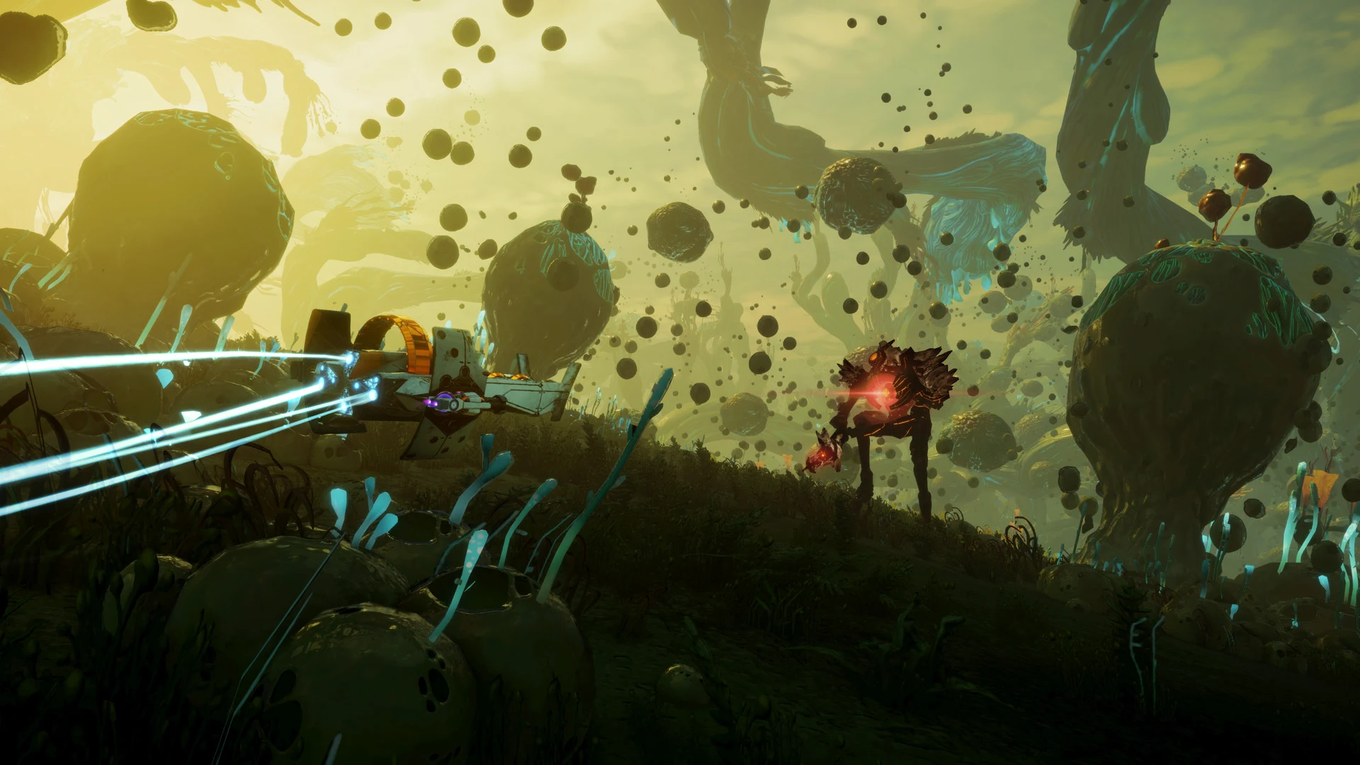 Starlink Battle for Atlas local co-op gameplay