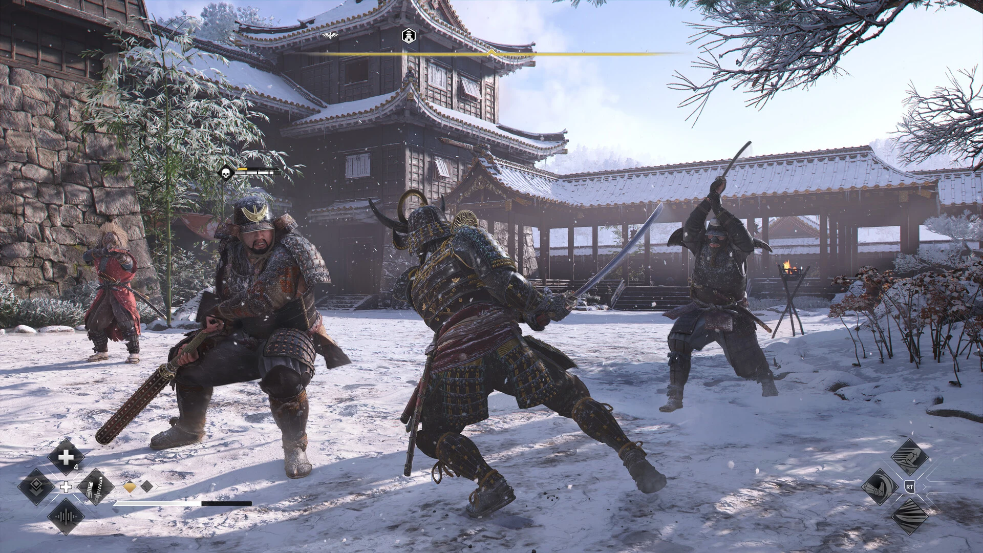 Naoe and Yasuke in Assassin's Creed Shadows