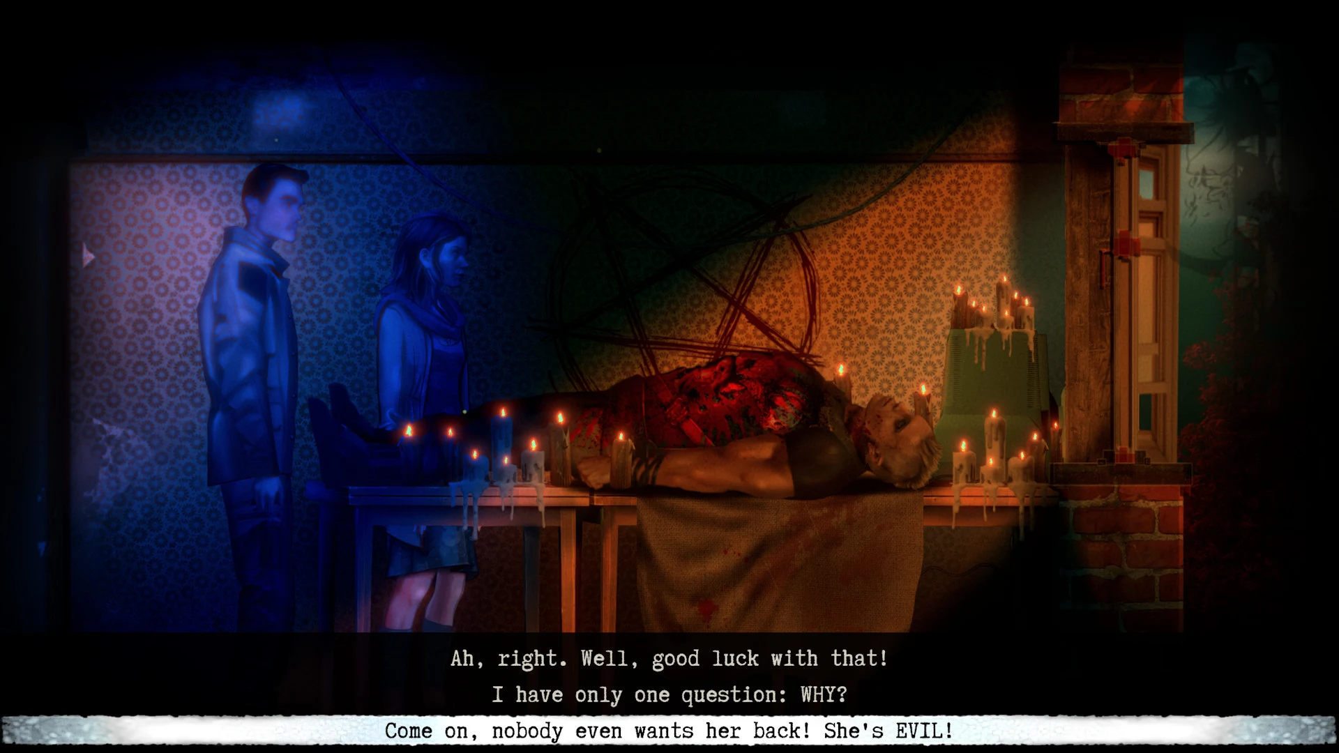 English voices and subtitles