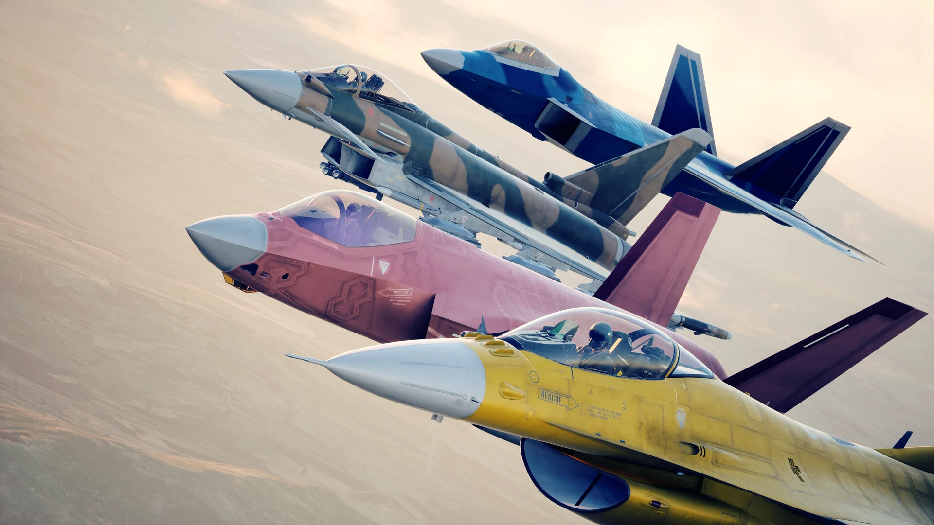 ACE COMBAT 8 WINGS OF THEVE PS5 cover