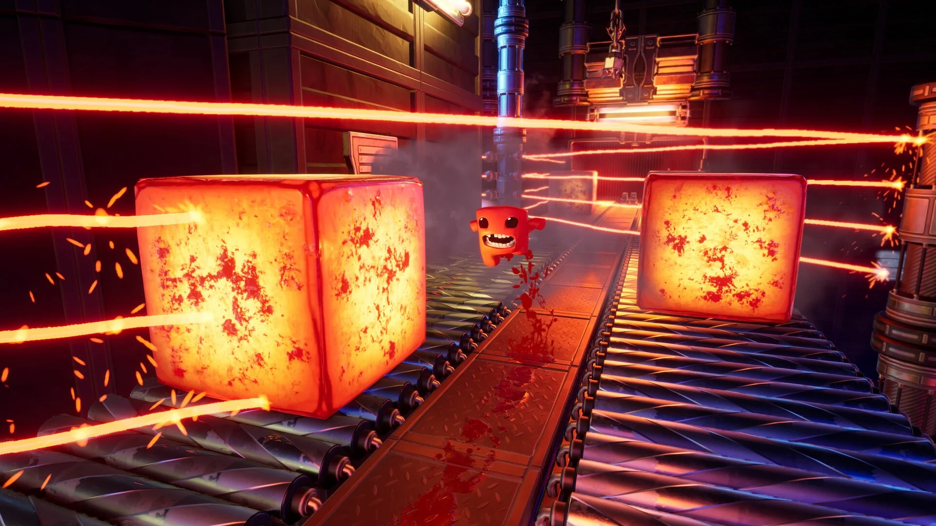 Super Meat Boy 3D precision platforming