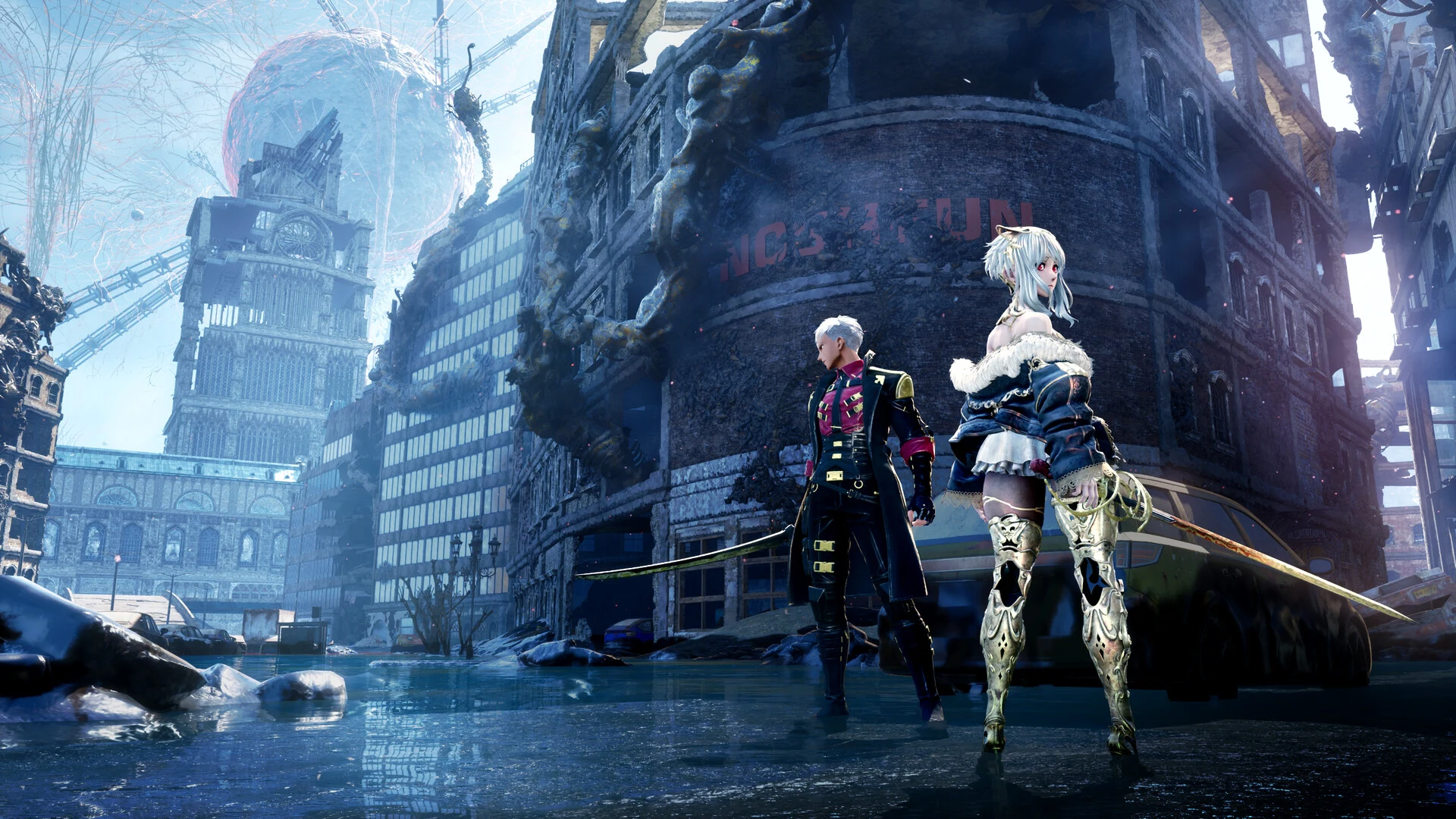 Code Vein II blood-drain combat on PS5