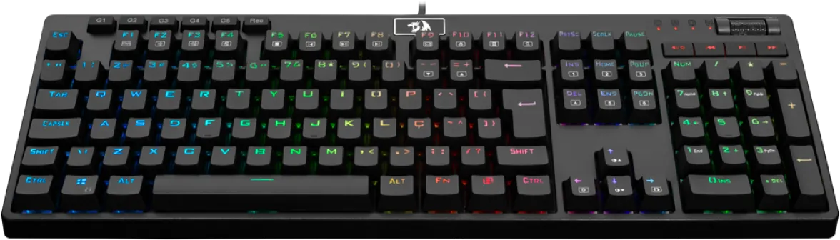 Redragon K579 MANYU RGB Mechanical Gaming Keyboard Blue Switch